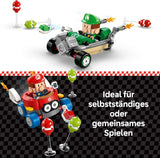 LEGO Mario Kart – Baby Mario Vs. Baby Luigi Nintendo-Sammelfiguren 2 baubare Speedmen-Spielzeuggeschenk für Jungen, Mädchen und Gamer ab 8 Jahren Abenteuerspielzeug 72034 Bausets Besuchen Sie den LEGO-Store