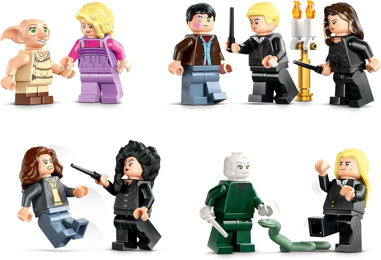 LEGO Harry Potter Malfoy Family Country Estate, fantastisches Spielzeug zum Sammeln und Ausstellen, Geschenk für Jungen, Mädchen und Fans der Zaubererwelt, Geschenkidee mit 9 Minifiguren 76453 Bausets Besuchen Sie den LEGO-Store
