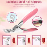 288 Dual-Nagelformen-Set, Dual-Shape-Nagelkunst-Set, 12 Nagelverlängerungsformen, Gel-Nagelformen, geeignet für Anfänger und Maniküristen