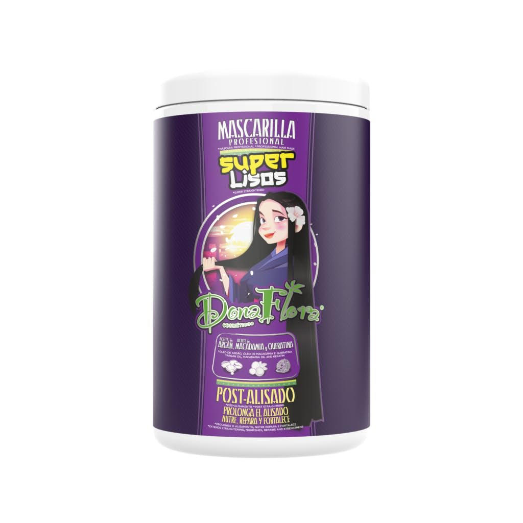 Superglatte Haarmaske 1000 ml – mit Arganöl, Macadamia und Keratin – nährt, repariert und stärkt – für Geschmeidigkeit, Glanz und glatte Fasern – frei von Sulfaten und Parabenen. Naty Shop Haarmaske Standardtitel