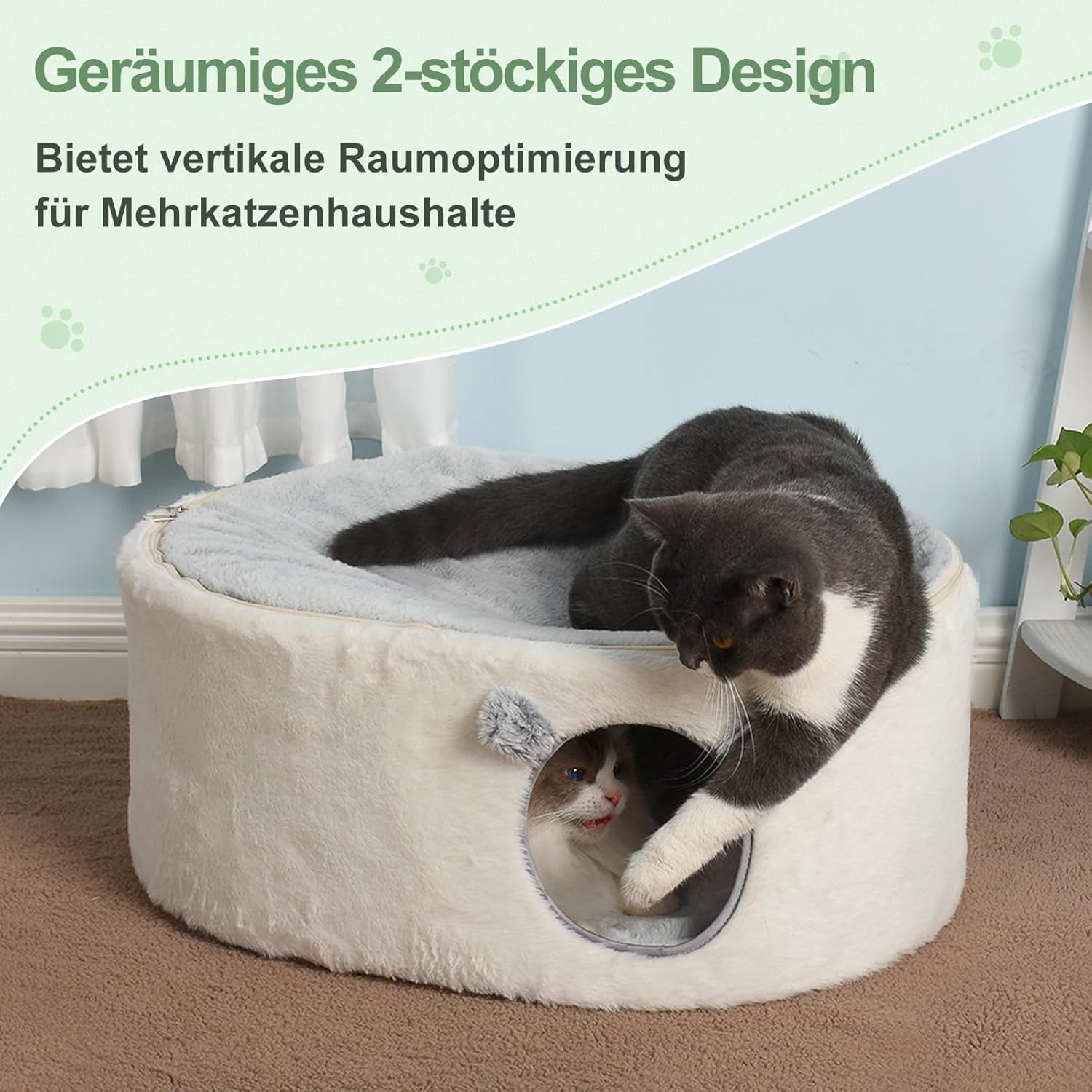 Decken und Möbel, Haustiere, Höhlen und Häuser, Katzen, Betten für Katzen, Katzenbetten, Matratzen
