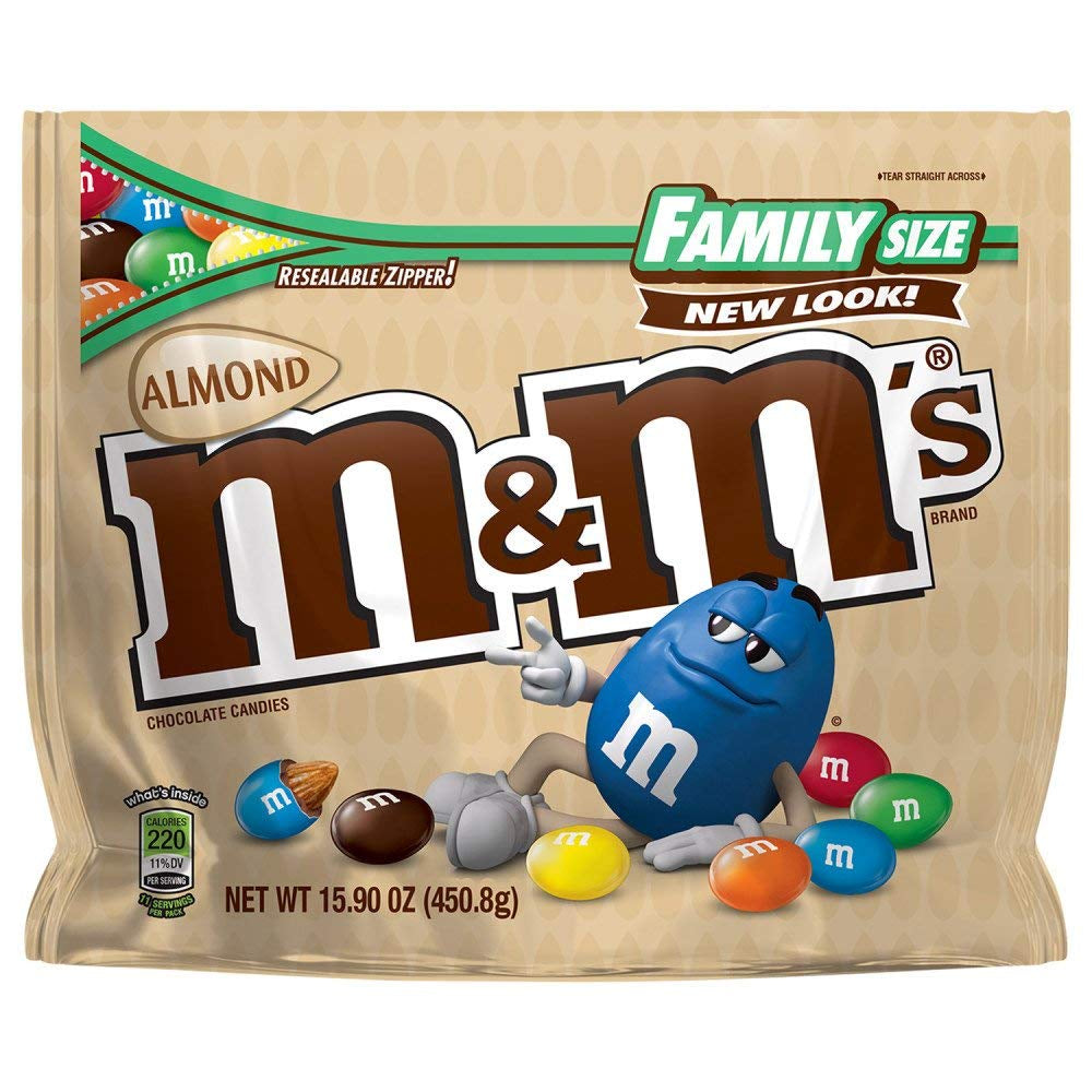 Schokolade mit Mandeln (451g)