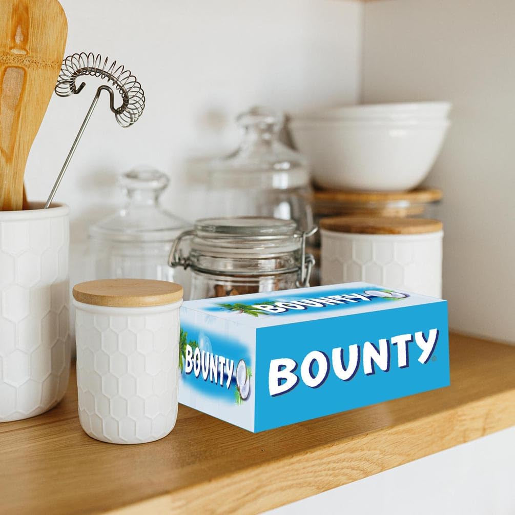 Bounty Schokoriegel Kokos-Schokoladengeschmack, 24 Riegel in einer Packung (24 x 57 g)