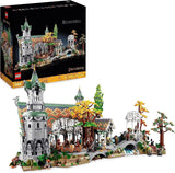 LEGO Icons Der Herr der Ringe: Bruchtal – Sammlungs- und Ausstellungsset für Erwachsene mit 15 einzigartigen Minifiguren, darunter Gandalf, Legolas, Aragorn und Frodo. Exklusiv bei Amazon – 10316 Bausets. Besuchen Sie den LEGO-Store Single