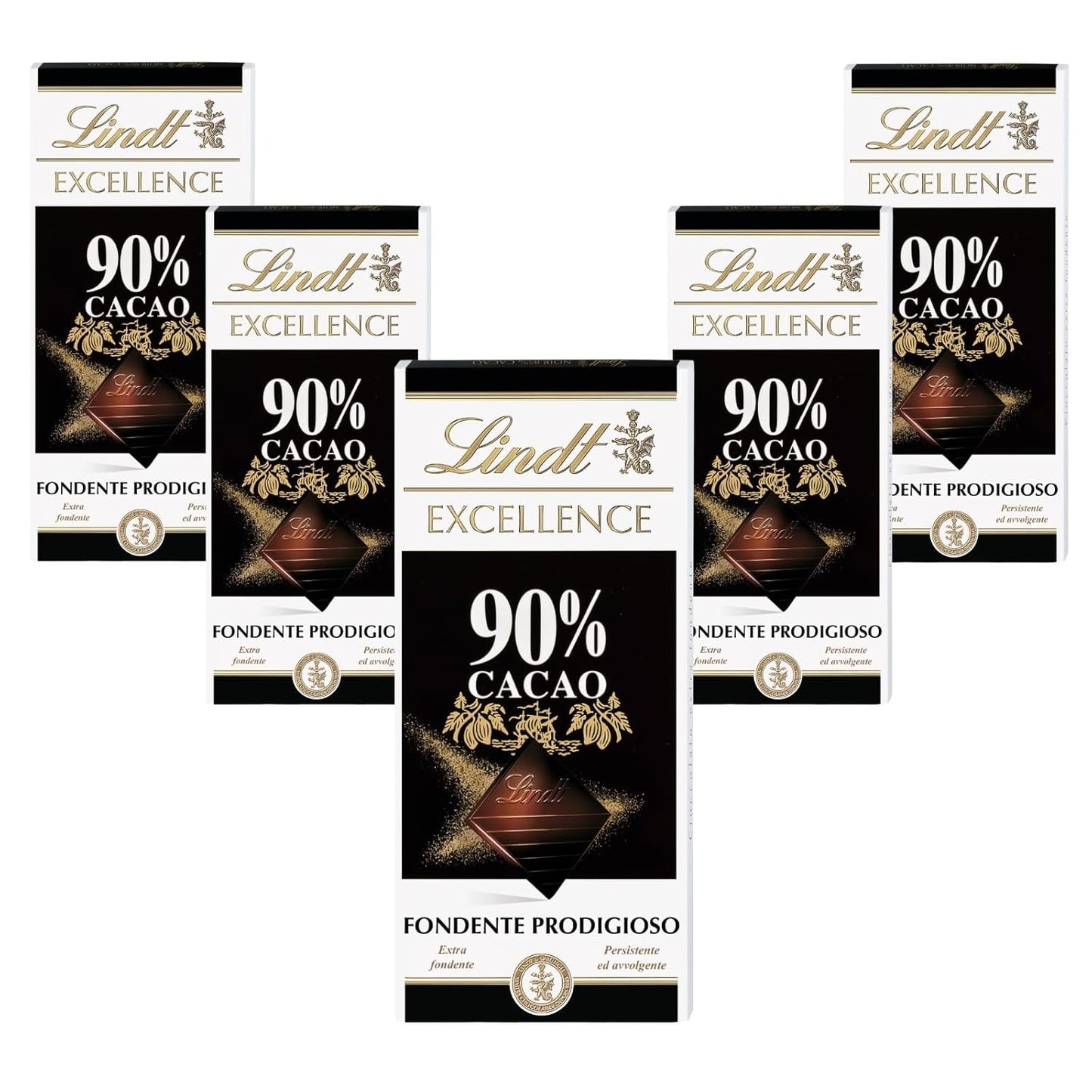Lindt Excellence 78 Prozent Kakaoriegel – veganer Riegel mit Kakaointensität und Persistenz, 100 g, ideales Geschenk