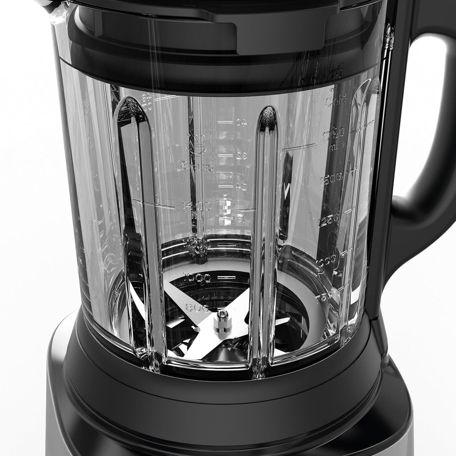 Tefal Perfectmix Cook Hochgeschwindigkeits-Standmixer, Mit Kochfunktion, 10 Auto-Programme, Heiße Und Kalte Rezepte, Abnehmbare Klingen, Inkl. Dampfkorb, Silber/Schwarz, BL83SD30 Kitchen Naty Shop