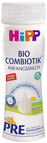 Milchnahrung mit Bio-Milch Hipp PRE BIO Combiotik, 4er Pack (4 x 600g) Naty Shop