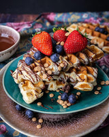 RUF Waffel-Mix, Großpackung, Grundmischung Zur Herstellung Von Waffeln Im Waffeleisen, Für Großküchen, Kantinen, Hotels Und Restaurants, 1 X 2500G Mix zum Backen und Kochen Naty Shop