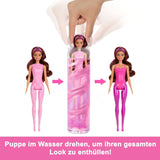 Barbie Color Reveal-Puppe und Zubehör, Ballerina-Serie, 6 Überraschungen zum Auspacken, einschließlich Farbwechsel, inspiriert vom wichtigsten Ballett-Trend (Stile können variieren), HRK17 Naty Shop-Puppen