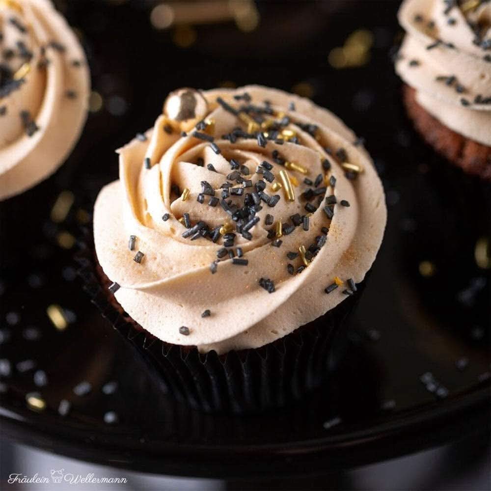 Super Streusel, Gold Rush Gold Black Streusel Dekoration Naty Shop