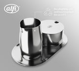 Milch- und Zuckerset alfi hochwertiges Milch- und Zuckerset aus poliertem Edelstahl, elegantes Design, spülmaschinenfest, langlebig