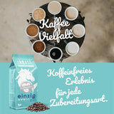 Blank Roast - EINZIG - 1kg - Kaffeebohnen kafeinfrei - 100% Arabica aus Peru - schonend & umweltfreundlich entkoffeiniert - säurearm mit voller Crema - ideal für jede Zubereitungsart