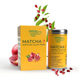® Ceremonial Matcha Powder X Granatapfel 100G [Unterstützt Gewichtsverlust und Stoffwechsel] – Grüner Tee für einen aktiven und gesunden Lebensstil – Grüner Tee ohne Zusatzstoffe (rein und natürlich)