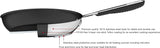 Edelstahlpfanne mit Antihaftbeschichtung – induktionsgeeignet, mit komfortablem Griff – 28 cm Töpfe und Pfannen Naty Shop