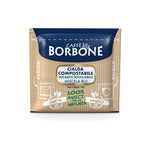Caffè Borbone kompostierbare Kaffeepads, blaue Kaffeemischung – 50 Pads – kompatibel mit ESE System Papierpads 44 mm