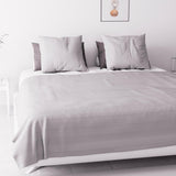 Soleil D'Ocre Adele, Zickzack-Bezug, vom Sofa geworfen, Polycoton, Grau, 220 x 240 cm Bettdecken und Steppdecken Naty Shop