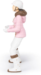 PAPO - Pferdefigur - Rider Fashion Winter, Leidenschaft fürs Reiten, Spielzeug für Kinder ab 3 Jahren. Naty Shop Actionfiguren
