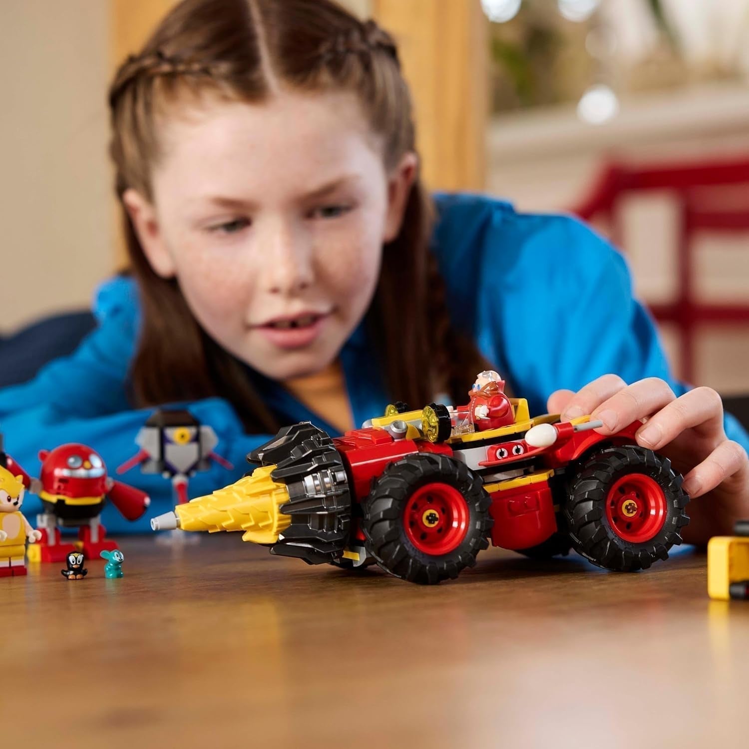 LEGO Sonic the Hedgehog Super Sonic Vs. Egg Drillster Abenteuer-Videospiel-Set, Geschenk für Kinder, Shadow und Dr. Eggman-Set für Jungen und Mädchen ab 8 Jahren, 76999 Bausets. Besuchen Sie den LEGO-Store