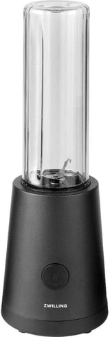ZWILLING Standmixer, Smoothie Maker, inkl. Trinkflasche mit Verschluss, 600 ml, 300 Watt, Edelstahl/Kunststoff, Schwarz Kitchen Naty Shop Standmixer