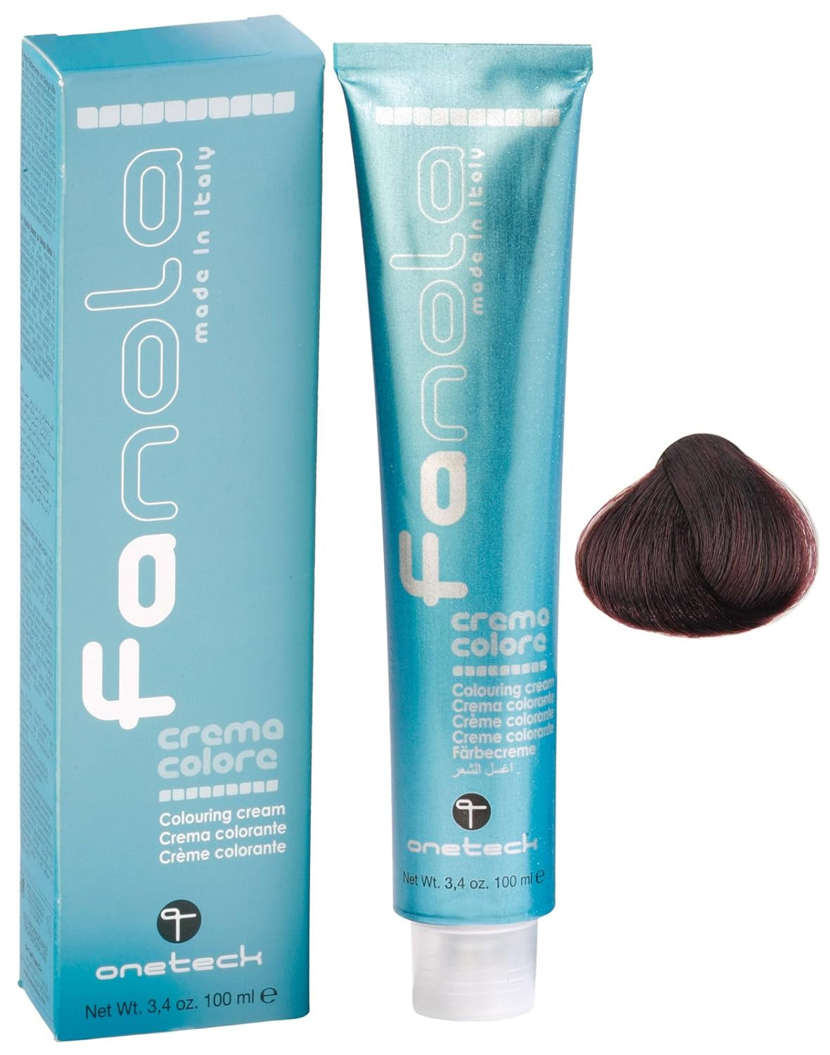 Fanola crema colore Farbcreme 7,0 Blond, 100 ml Haarfärbemittel Naty Shop 4,6 Mittleres Bier