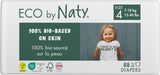 Eco Diapers Eco by Naty Baby Eco Diapers – hochwertige Bio-Windeln, umweltfreundlich, aus pflanzlichen Materialien, ideal für empfindliche Babyhaut (Größe 5 – 80 Stück)