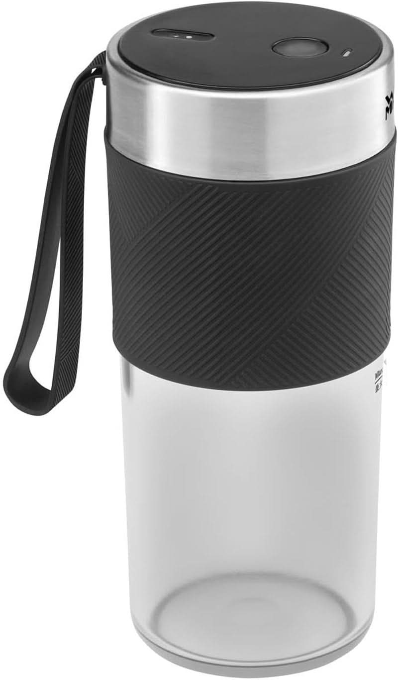 WMF Küchenminis Mix on the Go 300 Ml, Mini Mixer to Go, USB Mixer Smoothie Maker, Aufladbarer Personal Blender, Tragbarer Mixer für Smoothies, Shakes Kitchen Naty Shop
