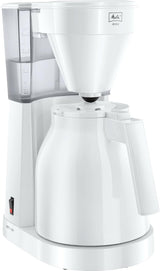 Melitta Easy – Espressomaschine mit Filter und Glaskaraffe, für bis zu 10 Tassen Kaffee, schwarz
