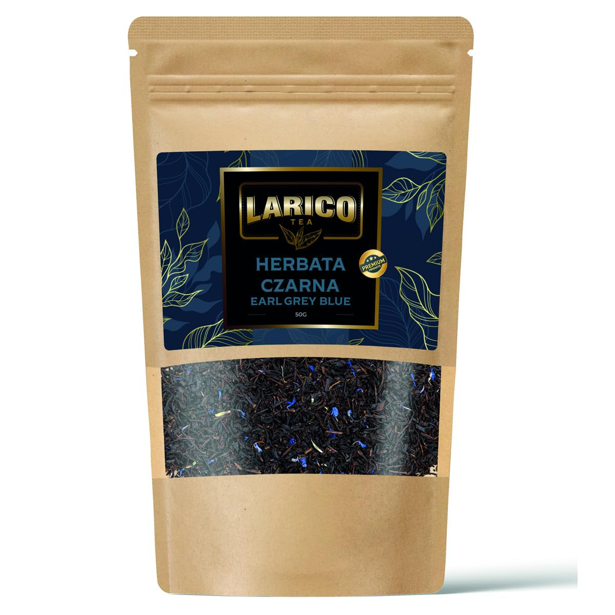Larico Tea Natürlicher Früchtetee Früchtchen Mix Walderdbeeren Euphorie 50 g/Loser Tee in Spitzenqualität/Natürlicher loser Tee