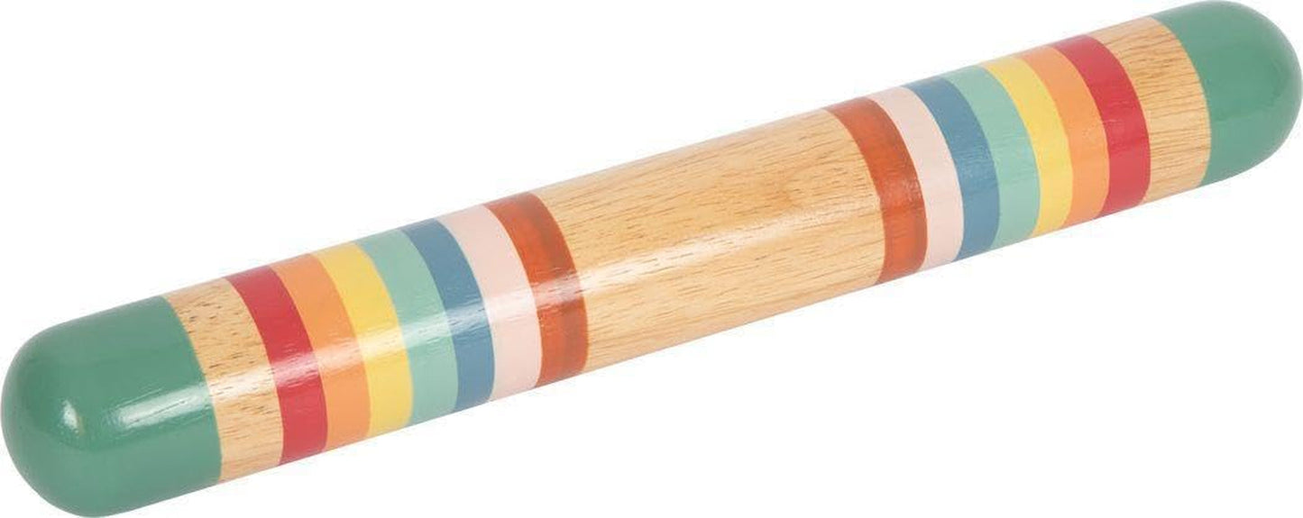 Small Foot Regenmacher-Rassel „Safari“, faszinierendes sensorisches Holzspielzeug, für Kinder ab 6 Monaten, 12458 Jucarii Bebe Naty Shop Regenmacher Safari