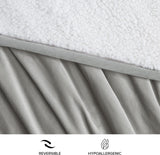 UGG 01465 Bliss Sherpa-Überwurfdecke, vollständig wendbar für Couch oder Bett, maschinenwaschbar, pflegeleicht, weicher Plüsch, übergroße Luxusdecken, 178 x 127 cm, Seal Naty Shop Bettdecken und Steppdecken