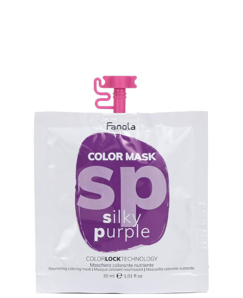 Fanola Color Mask Silky Purple 30 ml Haarmaske Naty Shop Standardtitel