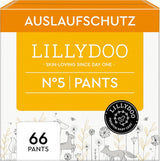 LILLYDOO hautfreundliche Hosen, Größe 5 (12–17 kg), Monatsbox (105 Stück)
