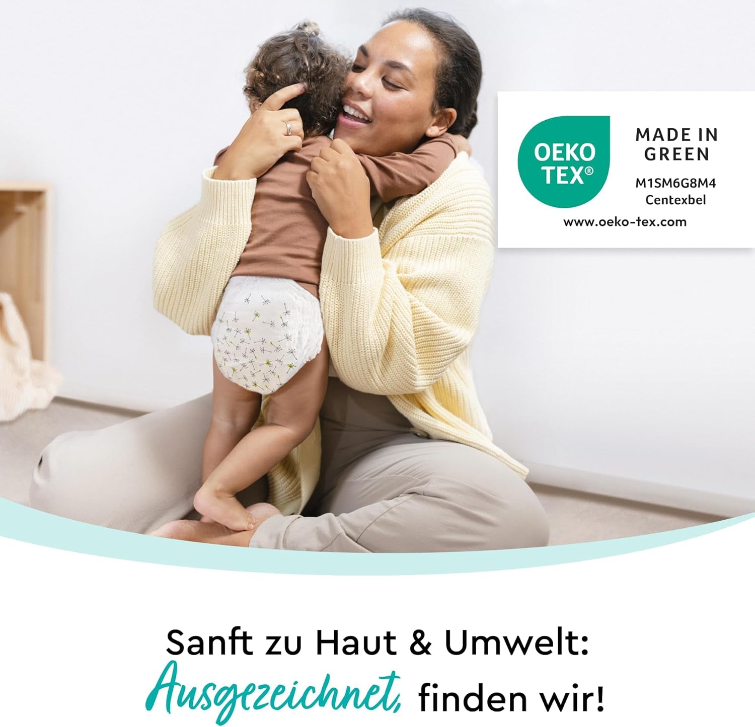 LILLYDOO hautfreundliche Hosen, Größe 5 (12–17 kg), Monatsbox (105 Stück)
