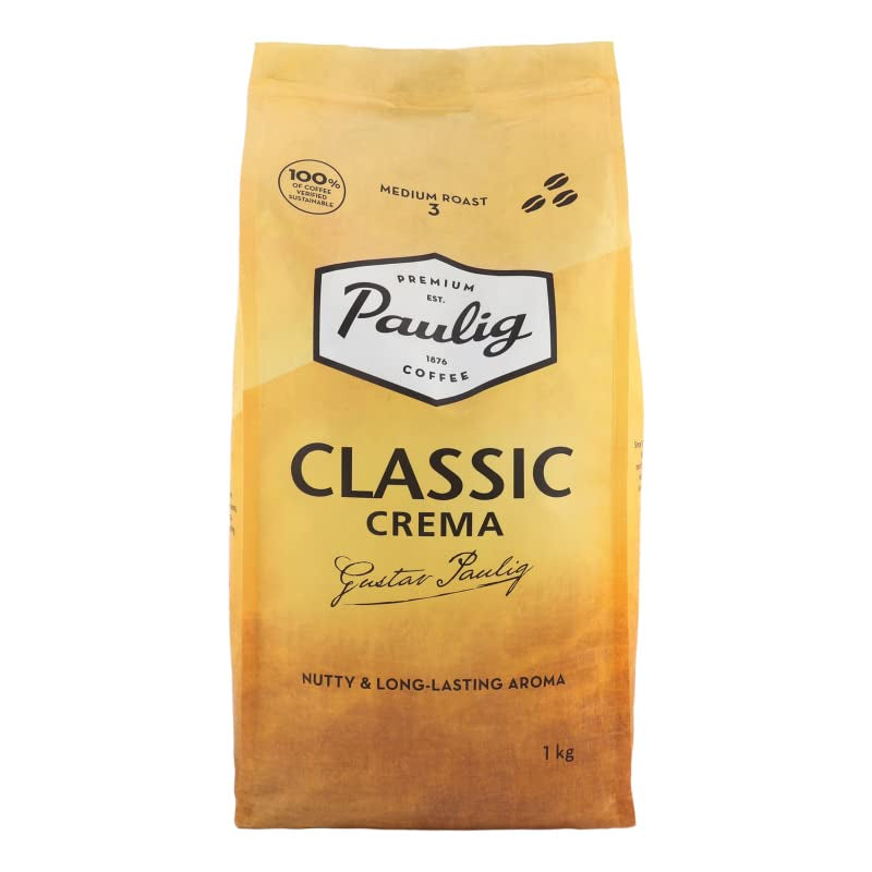Classic Crema ganze geröstete Kaffeebohnen, 1 kg