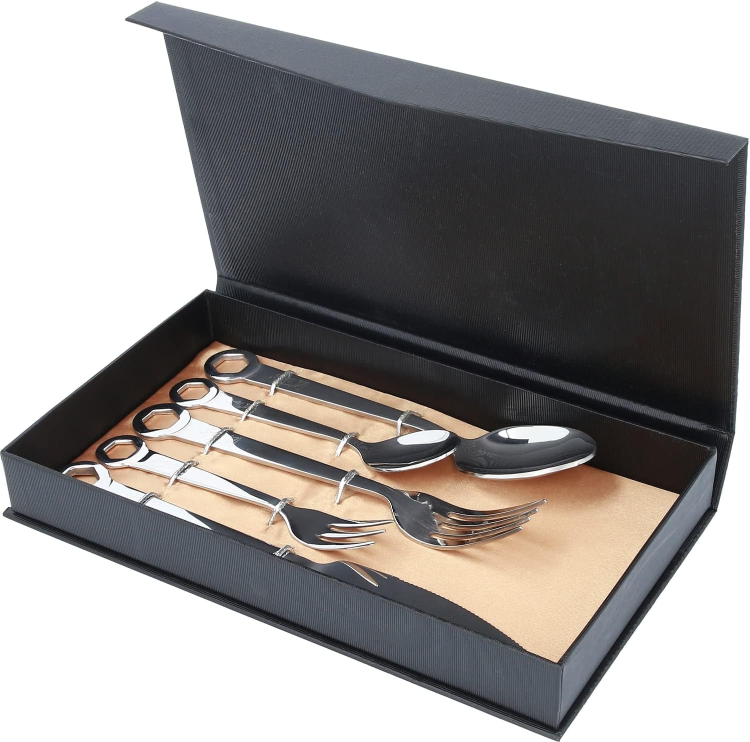 Besteckset 5-teilig, Edelstahl Kitchen Naty Shop
