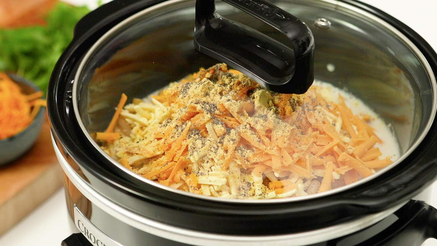 Slow Cooker digitaler Crockpot, Warmhaltefunktion, 2,4 Liter (1-2 Personen) Slow Cooker Naty Shop
