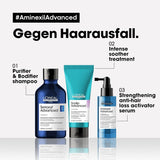 L'Oréal Professionnel Stärkendes Serum gegen Haarausfall, Für volleres und kräftigeres Haar, Aminexil Advanced Anti-Hair Loss Activator Serum, 90 ml Haarpflege Naty Shop