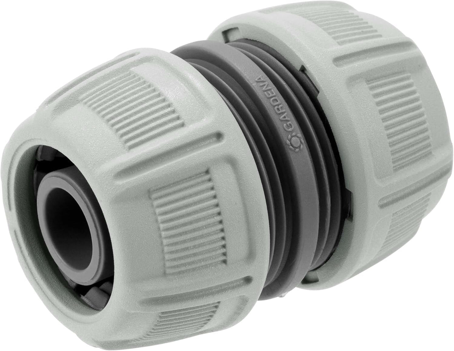 Gardena 13 mm (1/2 Zoll) und 15 mm (5/8 Zoll) Reparateur: Schnelle und einfache Schlauchreparatur ohne Werkzeug, Power Grip, hohe Klemmkraft, verpackt (18232-20)
