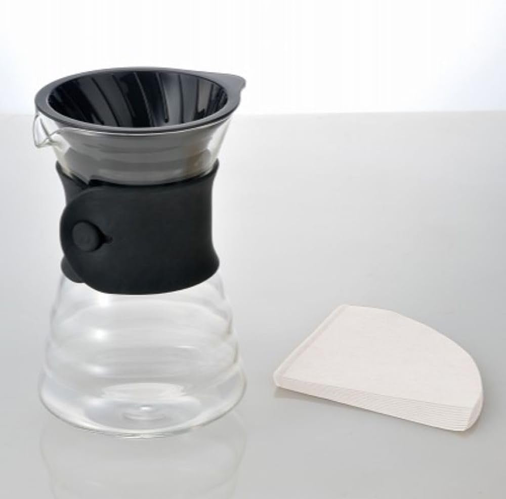 VDD-02B VD 700 ml V60 Dekanter mit Tropf, für 2-3 Tassen, transparent