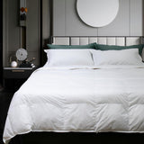 Nottetempo, Gänsedaunendecke, Einzelbett, 205 x 155 x 2 cm, Bianco Bettdecken und Steppdecken Naty Shop Single 205 x 155 x 2 cm