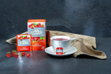 Ahmad Tea – Walderdbeere – entkoffeinierter Früchte- und Kräutertee – Erdbeere – aromatisiert, einzeln verpackte Teebeutel mit 2 g Tee pro Portion – 20 mit Bändern versehene Teebeutel