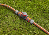 Gardena-Kupplung mit Regulierventil, Grau, Orange
