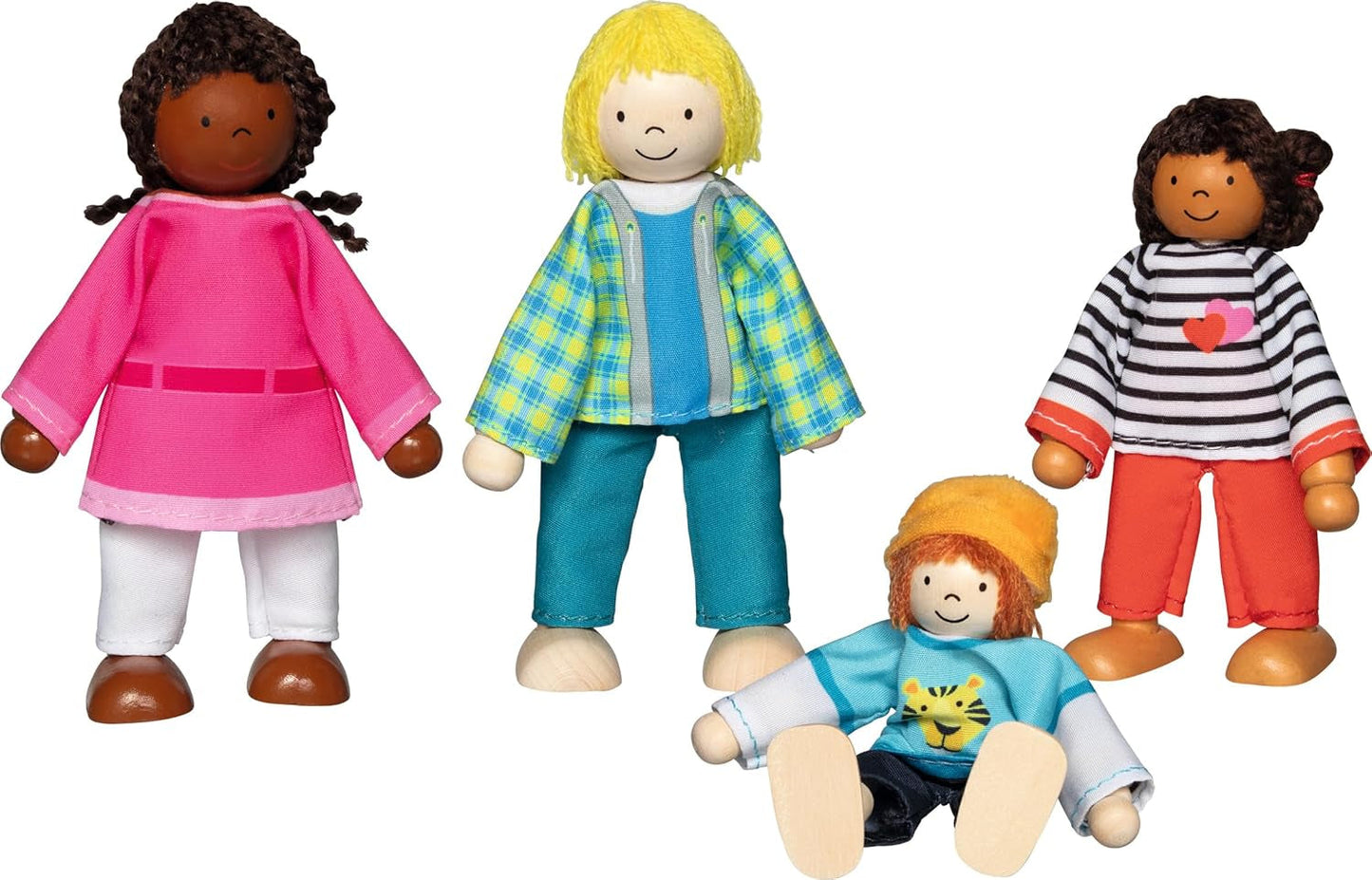 51463 – Flexible Puppen Interkulturelle Familie