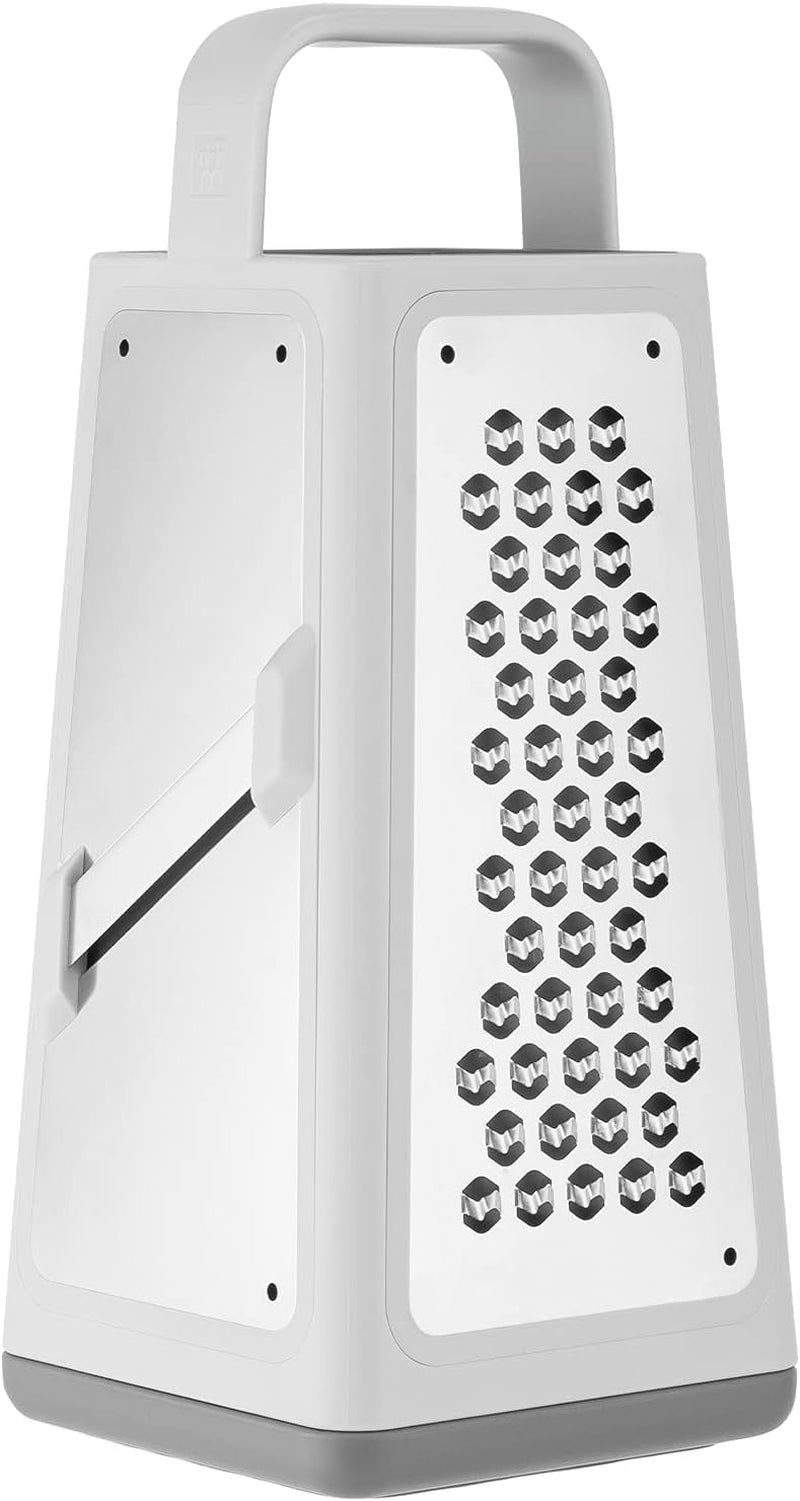 ZWILLING Z-Cut quadratische Reibe, Mehrzweck-Schäler mit Edelstahlklinge, Naty Shop
