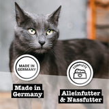 Catz Finefood Purrrr Collection I – Monoprotein-Nassfutter für Katzen – getreidefrei, zuckerfrei, hypoallergen – hoher Fleischanteil – Nassfutter für Katzen im Multipack – in Beuteln, 85 g (12 Packungen)