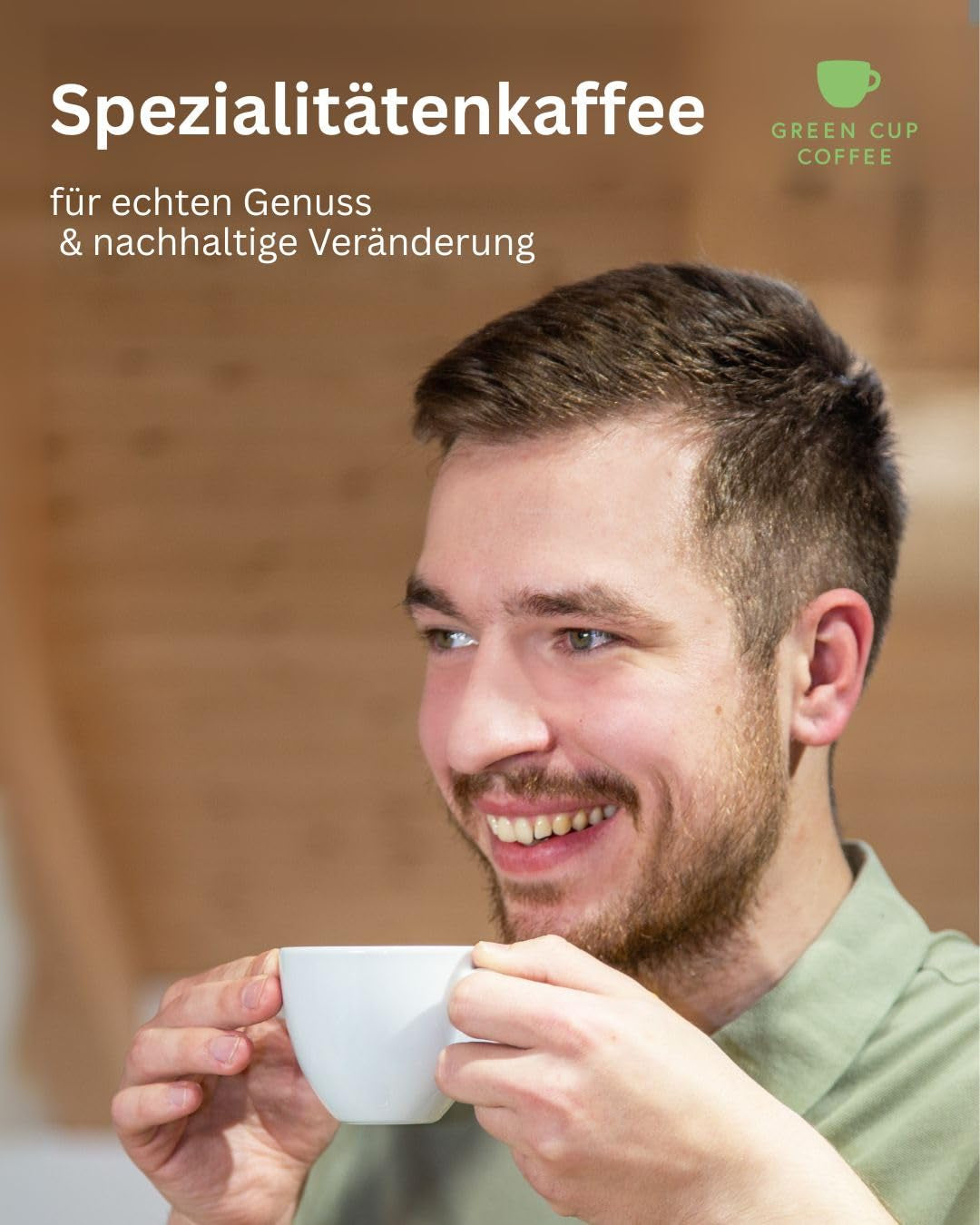 Kaffee - Aricha I 100% Arabica I Kaffeebohnen 250g I Ideal für Kaffeevollautomaten, Filterkaffee und French Press mit fruchtigen Aromen I helle Röstung