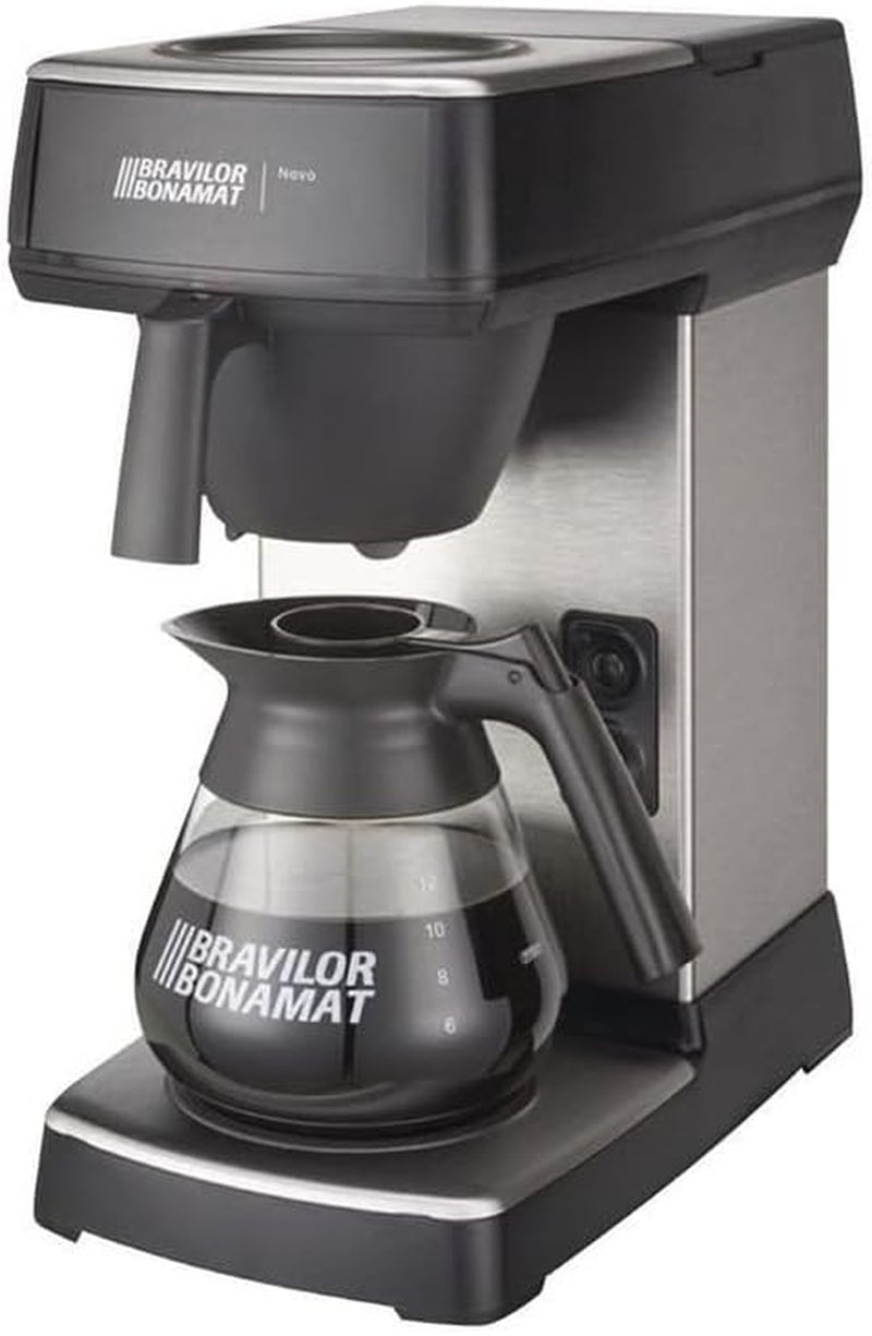 F454 Novo Espressomaschine, 1,5 l, Schwarz, 430 (H) x 205 (B) x 340 (T) mm