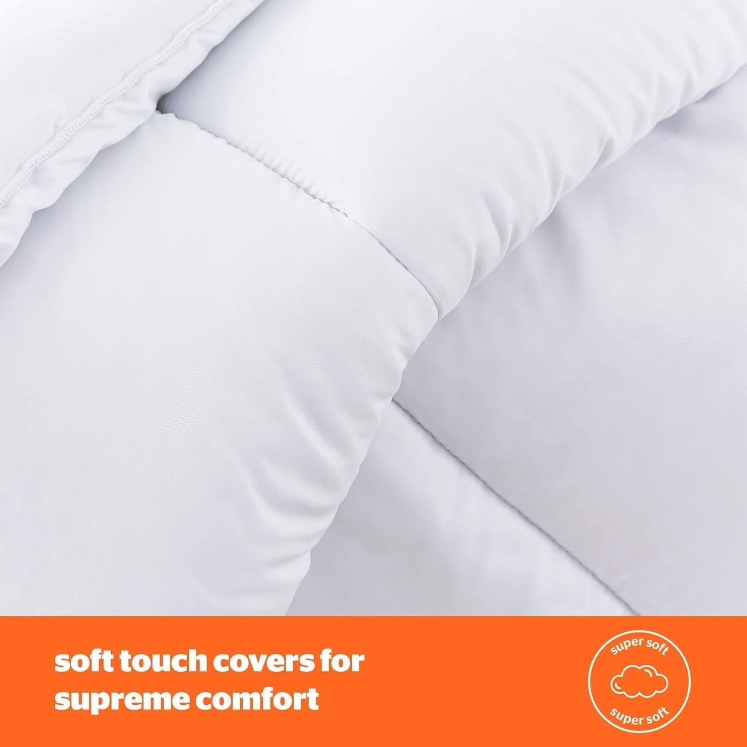 Silentnight so Snug 534222GE Bettdecke für Kingsize-Betten, 15 Tog, warm, kuschelig, dick, hypoallergen und maschinenwaschbar, weiß, Kingsize-Bettdecken und Steppdecken Naty Shop