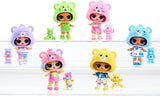 LOL Überraschung! Loves Care Bears Tots – Enthält 1 Puppe mit Outfit und Zubehör, Teddybärball, versteckte Verpackung, 6 Sammelpuppen