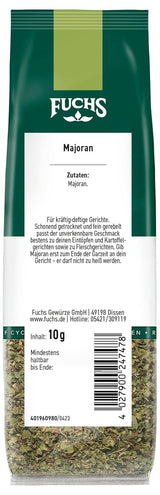 Fuchs - Majoran, 10 Gramm Gewürze Naty Shop